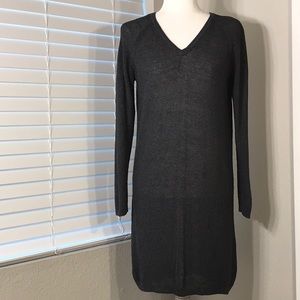 Massimo Dutti Navy Sweater Dress